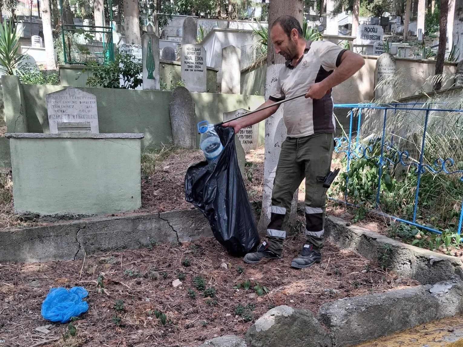 Kocaeli'de kabir ziyaretleri için özenli bakım