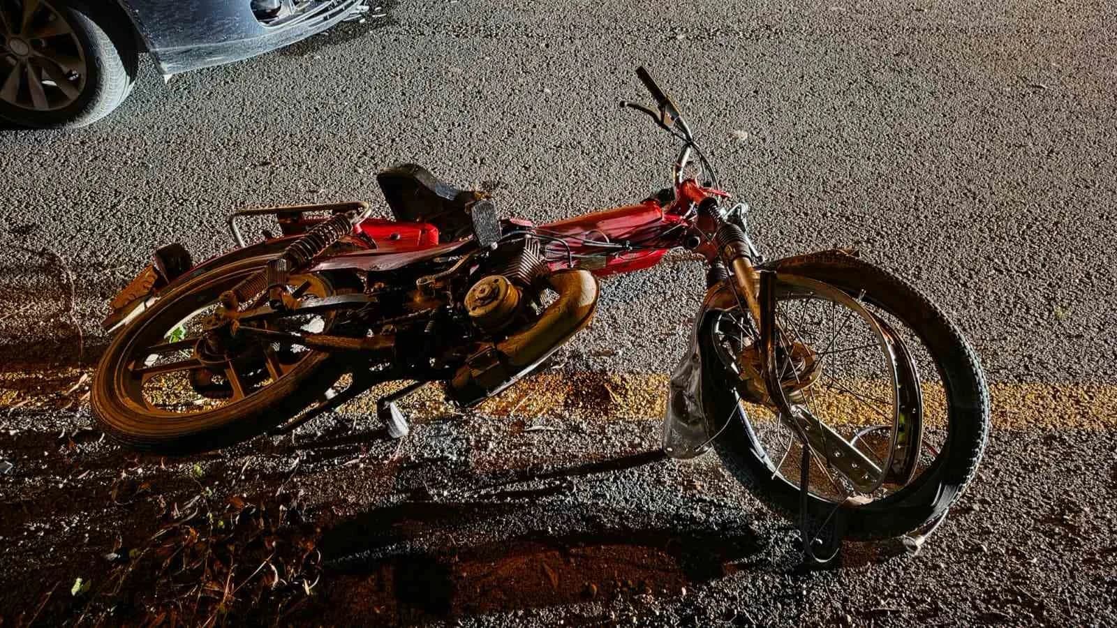 Feci kazada motosiklet sürücüsü hayatını kaybetti