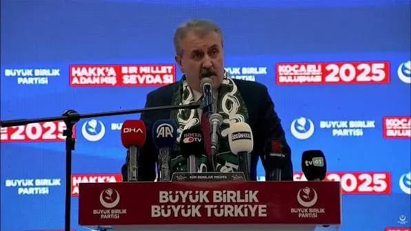 BBP Lideri Mustafa Destici Kocaeli’ye Geliyor