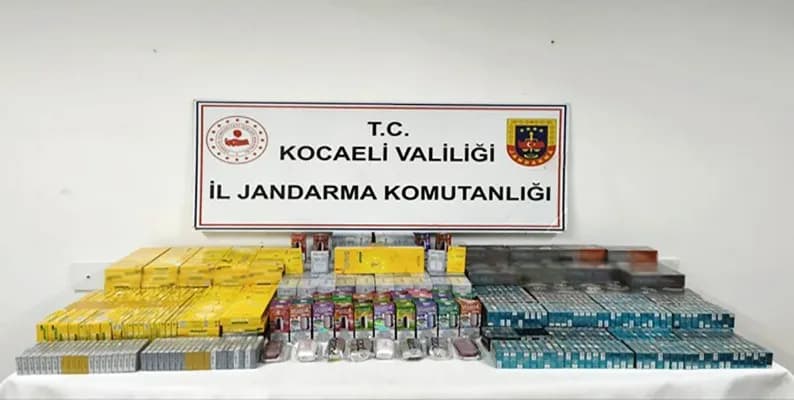 Kocaeli'de sahte ürün operasyonu