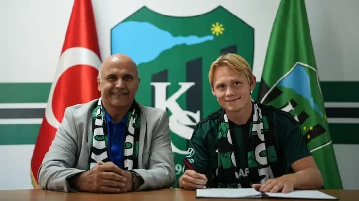 Kocaelispor, Tobias Gulliksen’i kadrosuna kattı