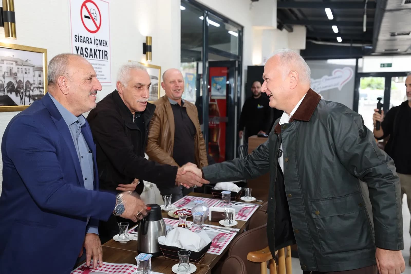 Çalık, Muhtarlarla Kahvaltıda Buluştu