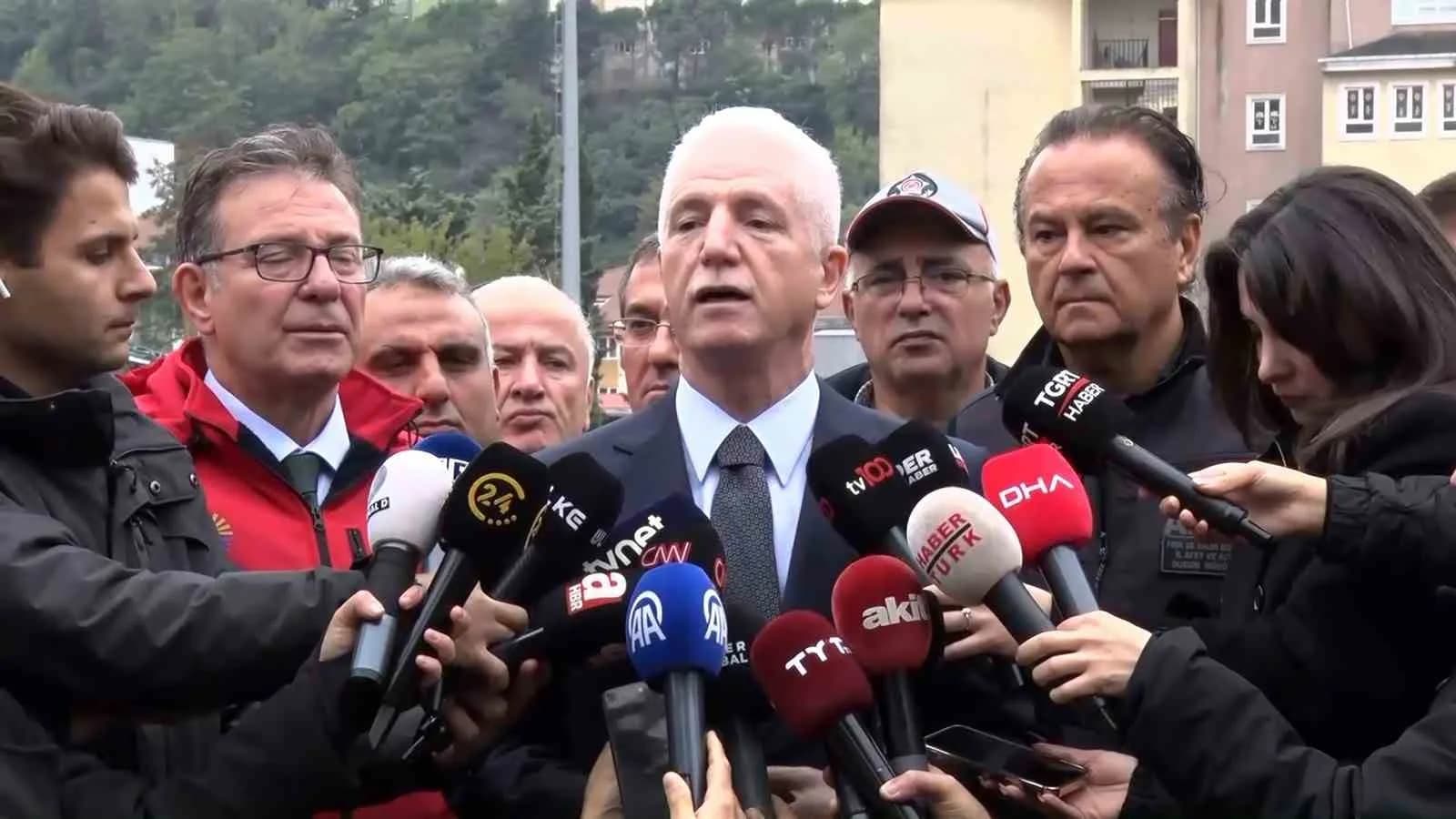 İstanbul Valisi Gül: "İstanbul’da 6 kişi, Kocaeli’de 2 kişi vefat etti"