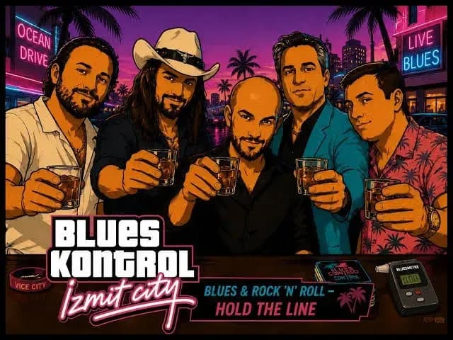 Blues Kontrol 2 Ekim’de Kocaeli Hayal Kahvesi’nde sahne alacak