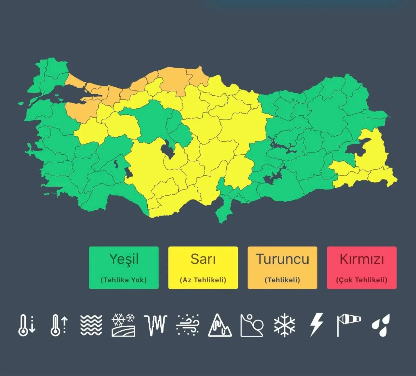 Bakan Kurum’dan Kocaeli İçin Turuncu Kodlu Yağış Uyarısı