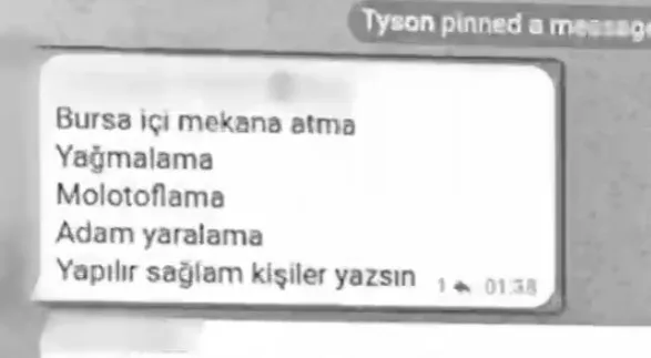 BURSA POLİSİ SUÇ TEŞKİL ETTİĞİ BELİRLENEN SOSYAL MEDYA PAYLAŞIMLARINDA BULUNDUKLARI BELİRLENEN 19 ŞÜPHELİYE YÖNELİK 18 ADRESE EŞ ZAMANLI OPERASYON DÜZENLENDİ. OPERASYONLARDA ÇOK SAYIDA VE FARKLI EBATLARDA FİŞEK ELE GEÇİRİLİRKEN, YAKALANAN ŞÜPHELİLERDEN 10'U ADLİ MAKAMLARA SEVK EDİLDİ. DİĞER 4 ŞAHSIN İŞLEMLERİ DEVAM EDERKEN 5 KİŞİNİN DE ARANDIĞI BELİRTİLDİ.