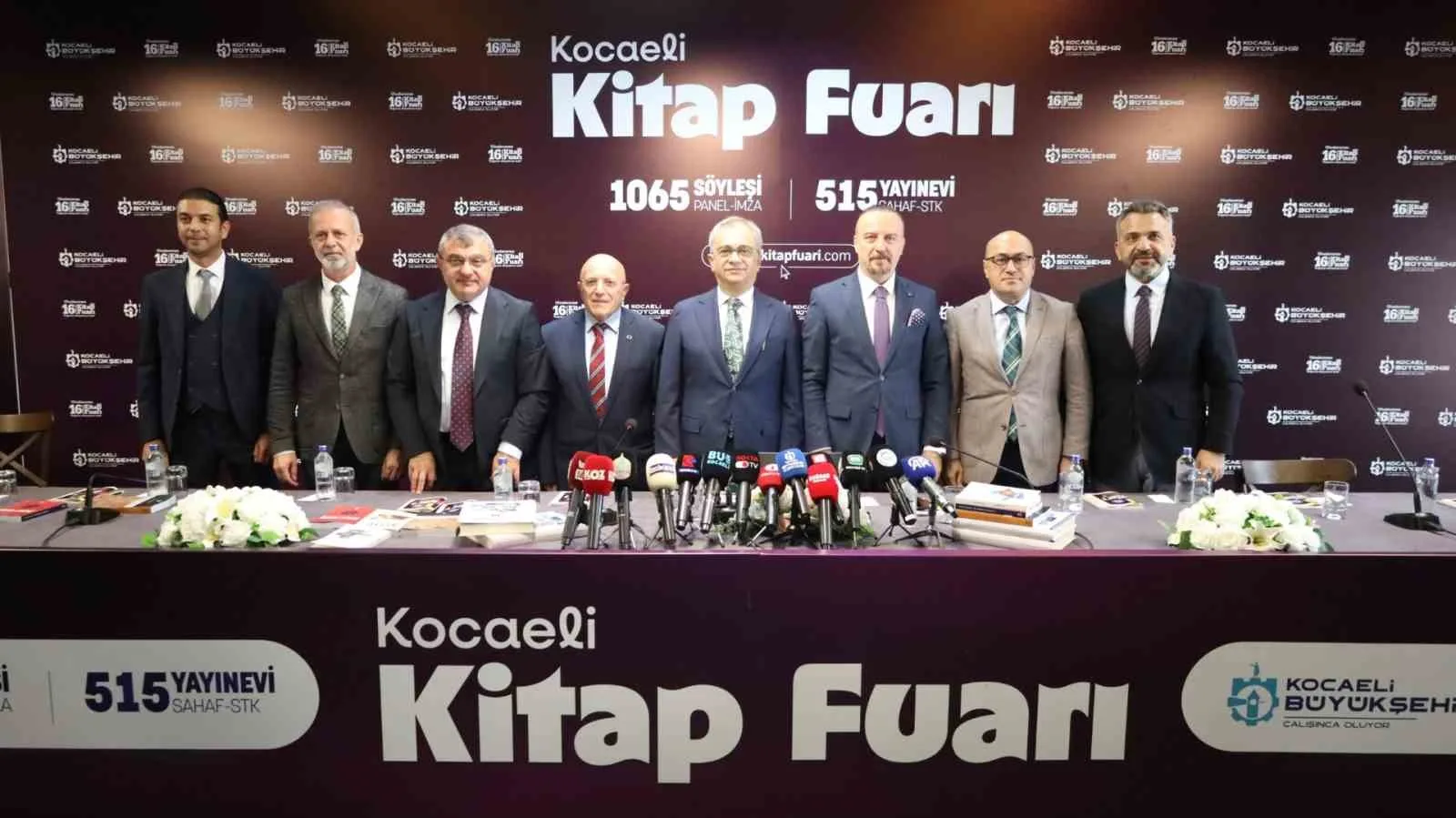 TÜRKİYE'NİN EN BÜYÜK KİTAP FUARI OLMA ÖZELLİĞİNİ TAŞIYAN 16. ULUSLARARASI KOCAELİ KİTAP FUARI'NIN TANITIM TOPLANTISI GERÇEKLEŞTİRİLDİ.